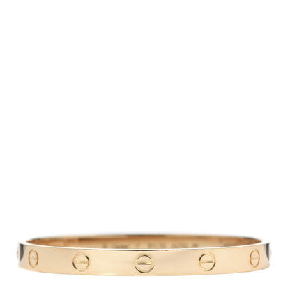 Cartier 18K Yellow Gold LOVE Bracelet 17 1 of 8