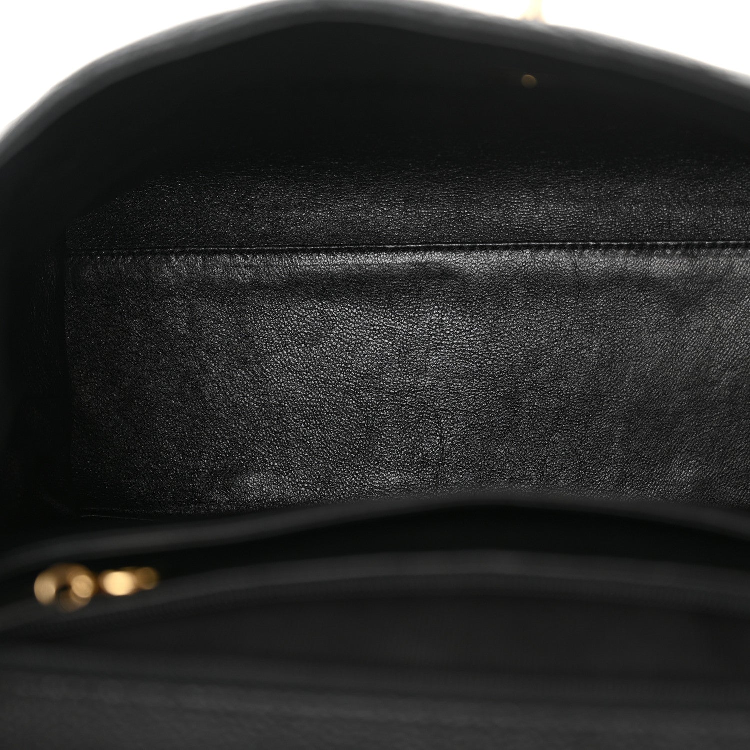 Chanel Caviar Quilted Jumbo Kelly Flap Black 11 of 14