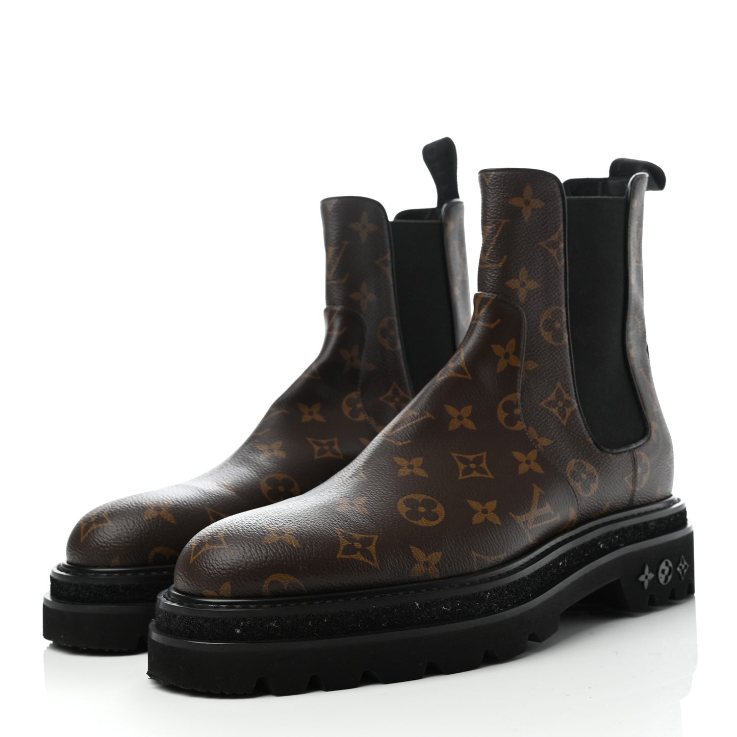 Monogram Black Ice Chelsea Boots 8