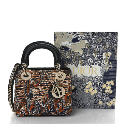 Christian Dior Beaded Embroidered Mini Lady Dior Multicolor 9 of 9