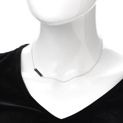Tiffany Sterling Silver Tag Chain Necklace 3 of 7