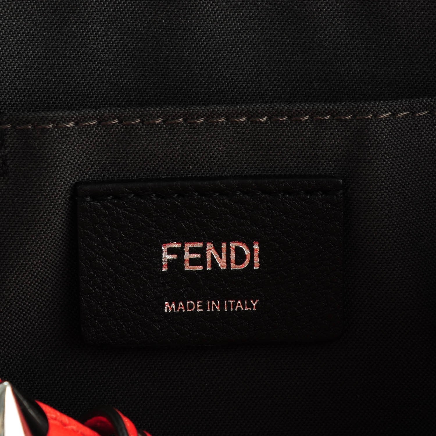 Fendi Vitello Dolce Mini By The Way Boston Bag Papavero 6 of 8