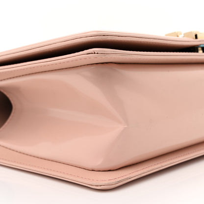 Chanel Patent Calfskin Quilted Medium Boy Flap Light Pink Light Pink 9 of 15
