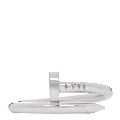 Cartier 18K White Gold Juste Un Clou Ring 64 10.75 1 of 6