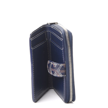 Goyard Goyardine Tuileries Wallet Navy 5 of 9
