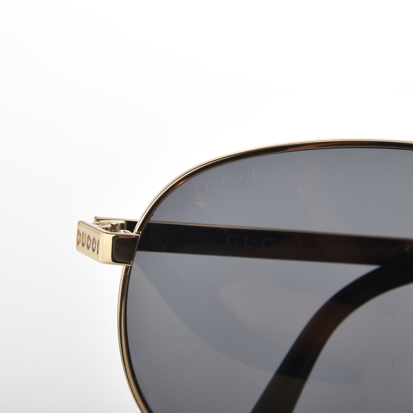 Aviator Sunglasses GG0237S Gold