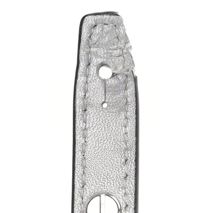 MCM Metallic Visetos Studded X-Mini Bebe Boo Backpack Silver 11 of 11