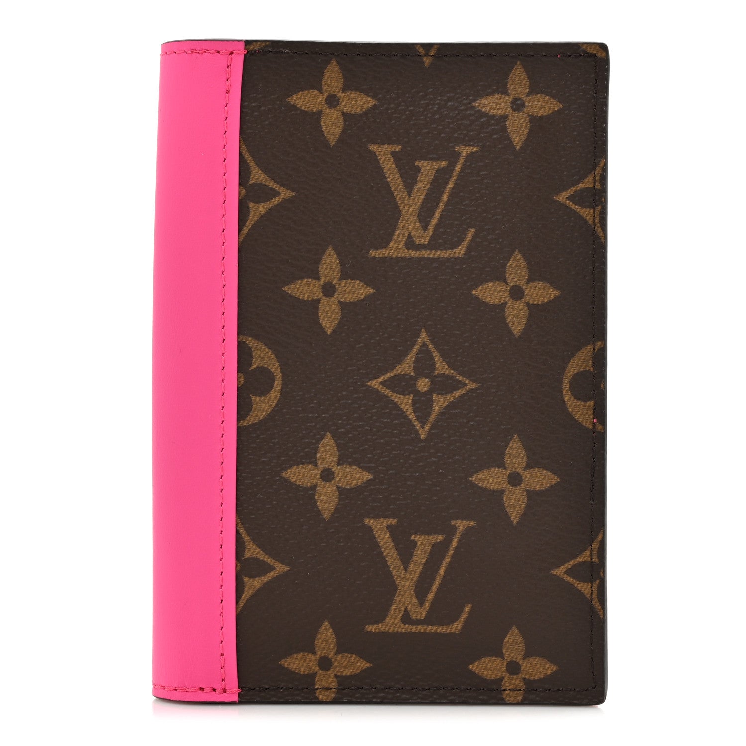 Louis Vuitton Monogram Macassar Passport Cover Fuchsia 1 of 9