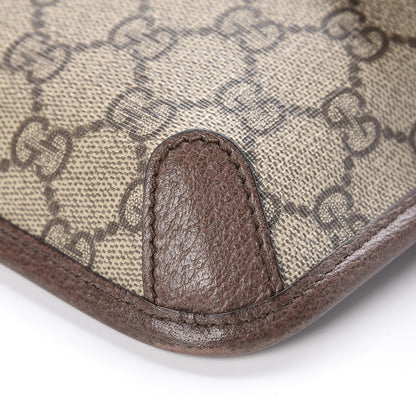 Gucci GG Supreme Monogram Neo Vintage Web Belt Bag Brown 8 of 11