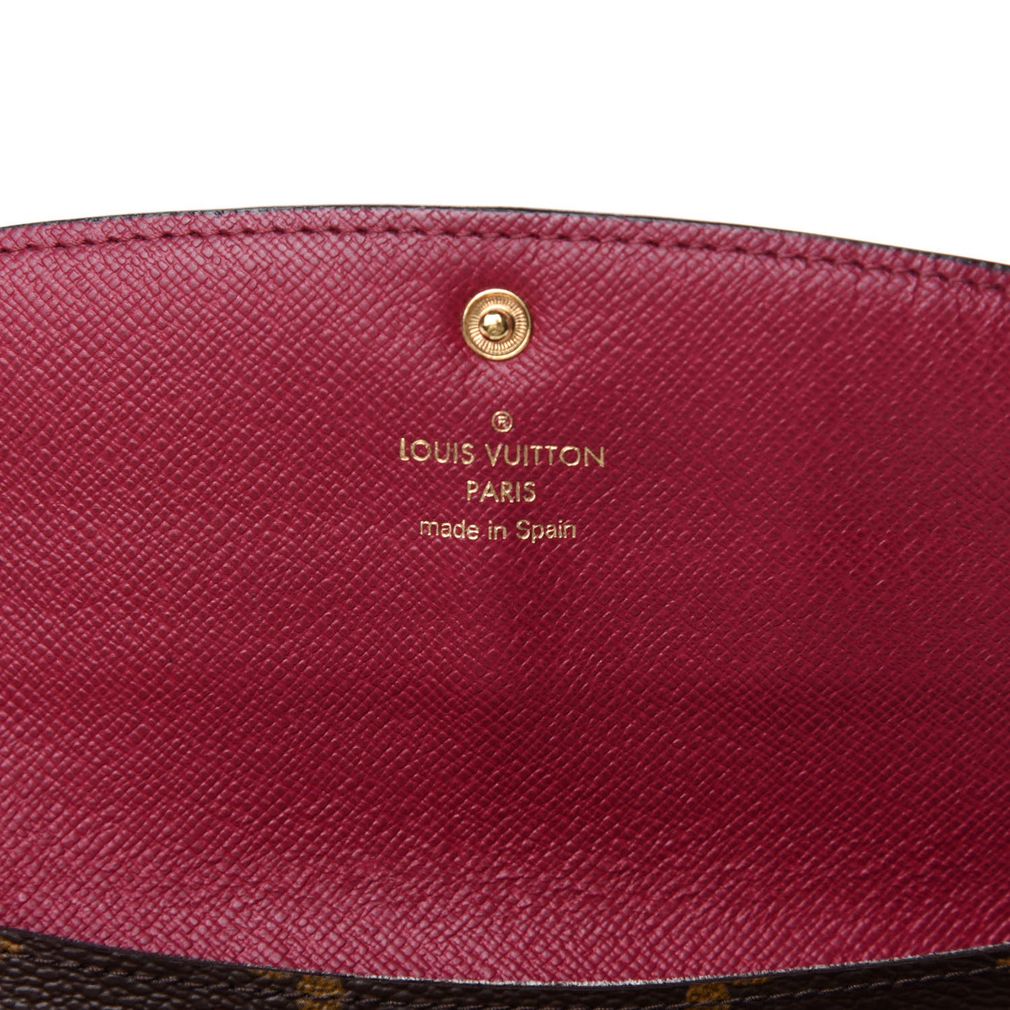 Monogram Emilie Wallet Fuchsia