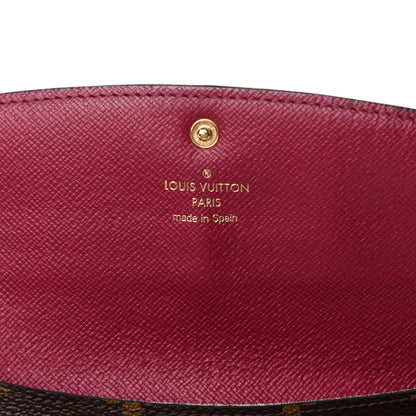 Louis Vuitton Monogram Emilie Wallet Fuchsia 6 of 6