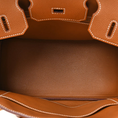 Hermes Togo Birkin 30 Gold 5 of 14