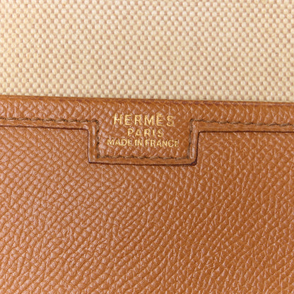 Hermes Courchevel Jige PM Clutch Gold 6 of 15