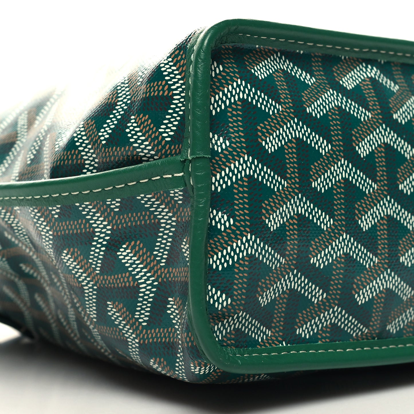 Goyardine Reversible Mini Anjou Green