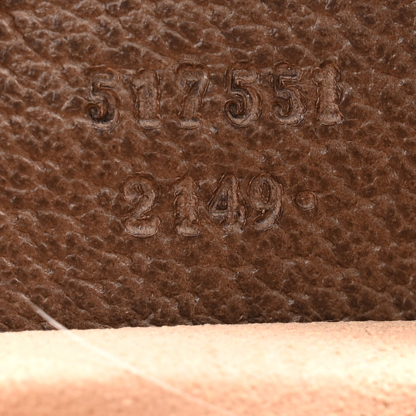 GG Supreme Monogram Large Ophidia Pouch Clutch Brown