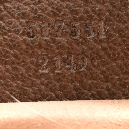 Gucci GG Supreme Monogram Large Ophidia Pouch Clutch Brown 7 of 13