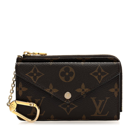 Louis Vuitton Monogram Recto Verso Card Holder Black 1 of 6
