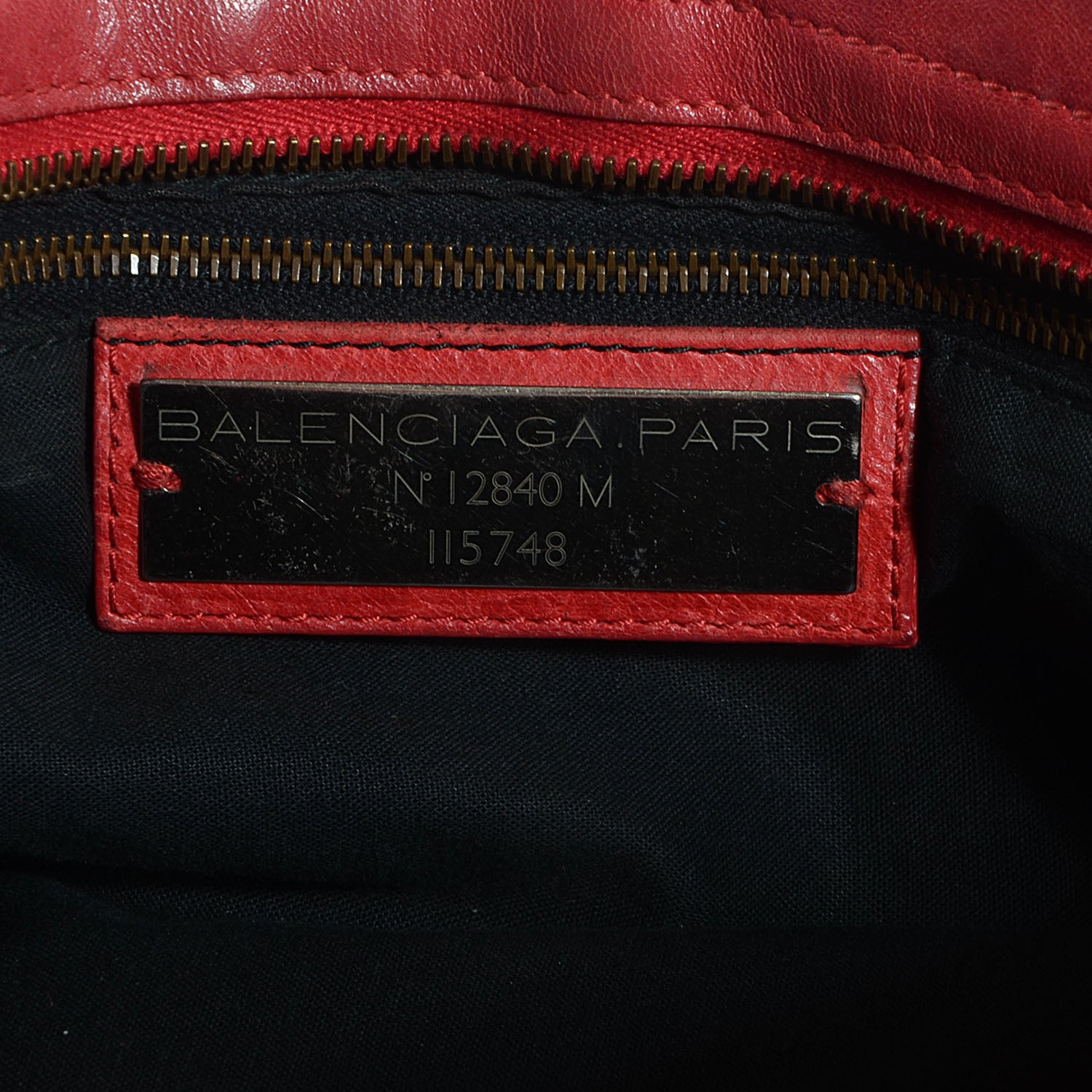 Balenciaga Agneau Classic Hardware City Coquelicot 9 of 12