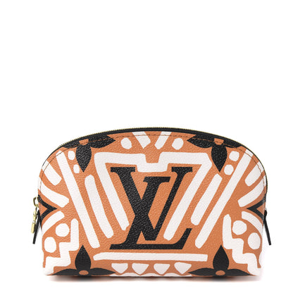 Louis Vuitton Monogram Giant Crafty Cosmetic Pouch Crème Caramel 1 of 6