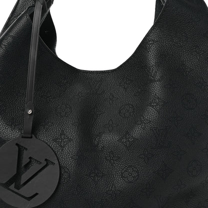 Louis Vuitton Mahina Carmel Hobo Black 7 of 11