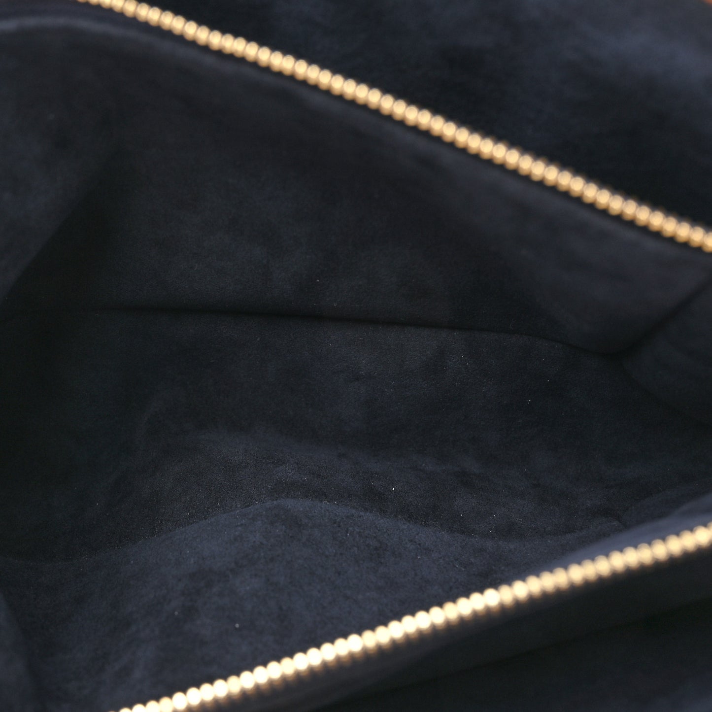 Lambskin Embossed Monogram Coussin PM Camel