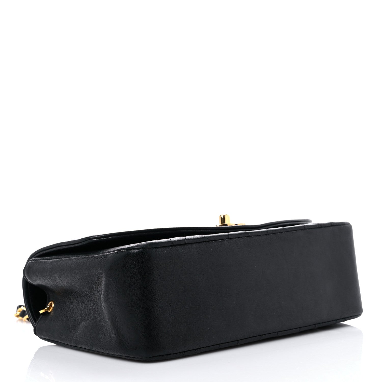 Chanel Lambskin Quilted Small Single Flap Black 3 of 15