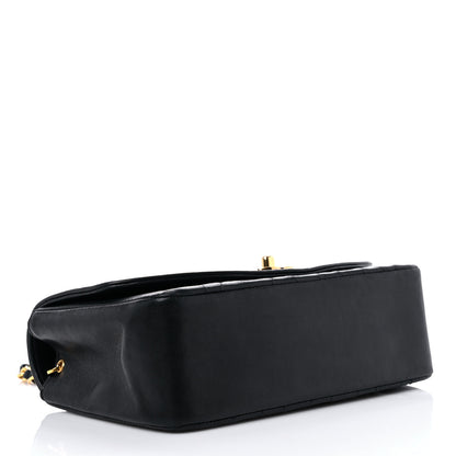 Chanel Lambskin Quilted Small Single Flap Black 3 of 15
