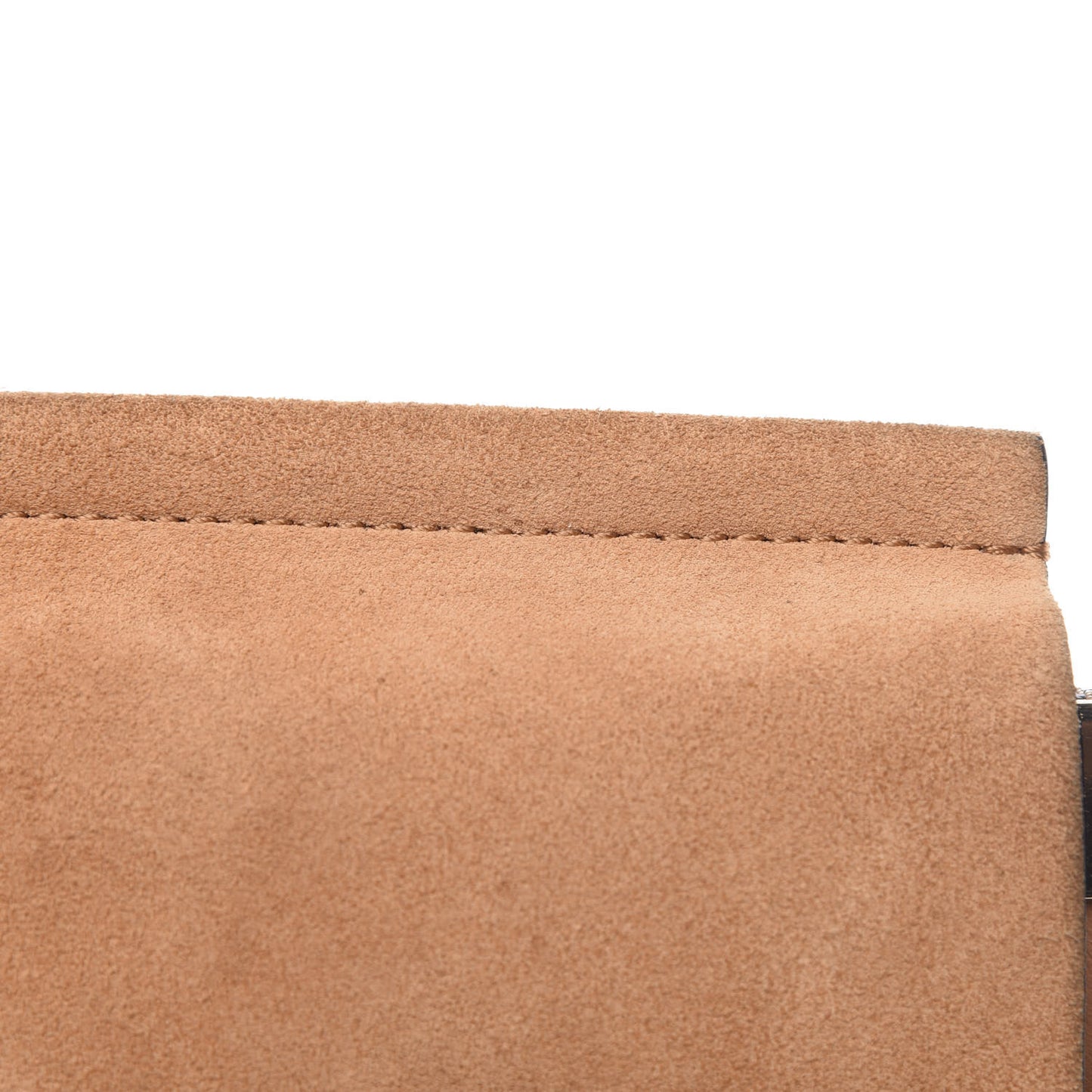 Calfskin Suede Medium Faye Shoulder Bag Blushy Pink