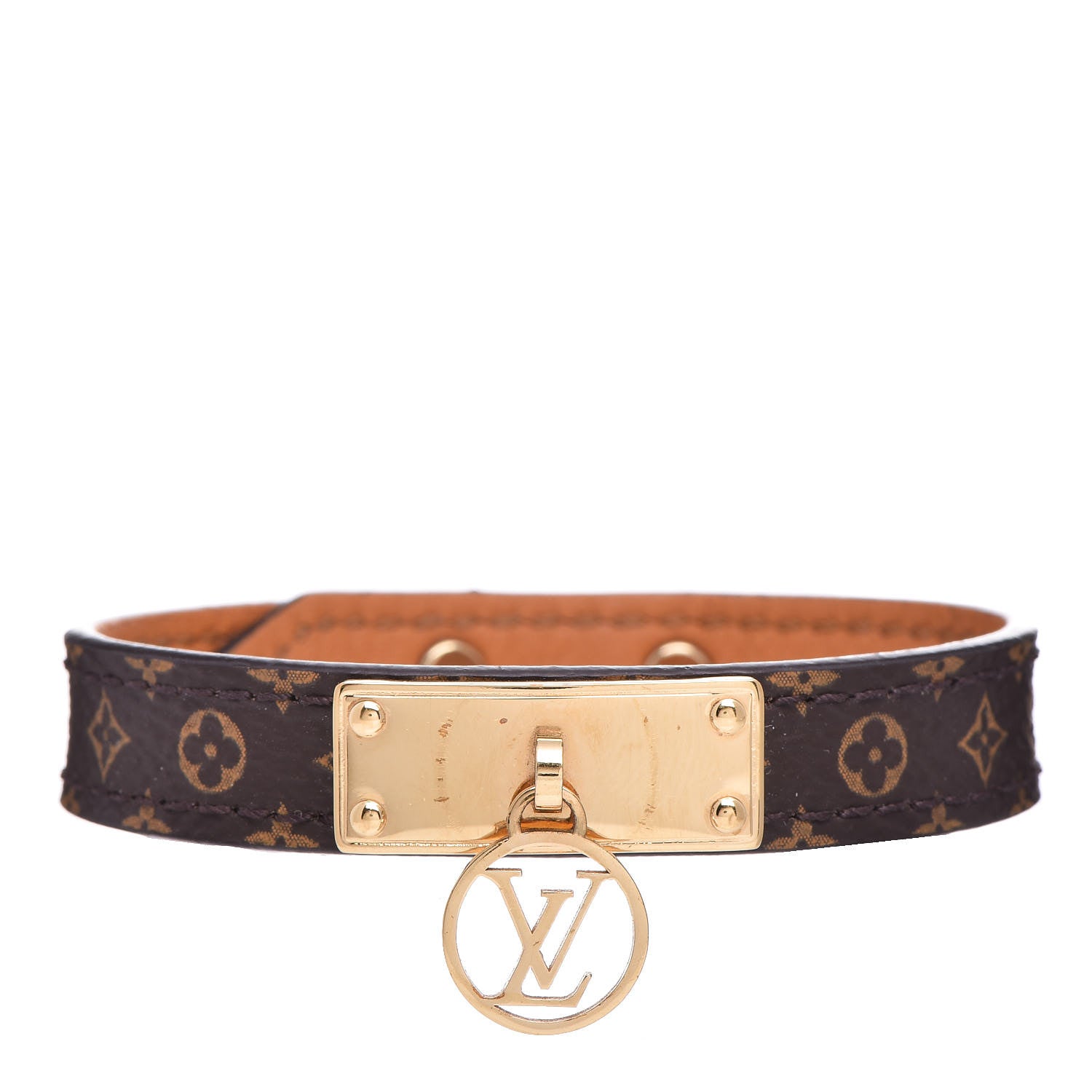 Louis Vuitton Monogram Logomania Bracelet 17 1 of 8