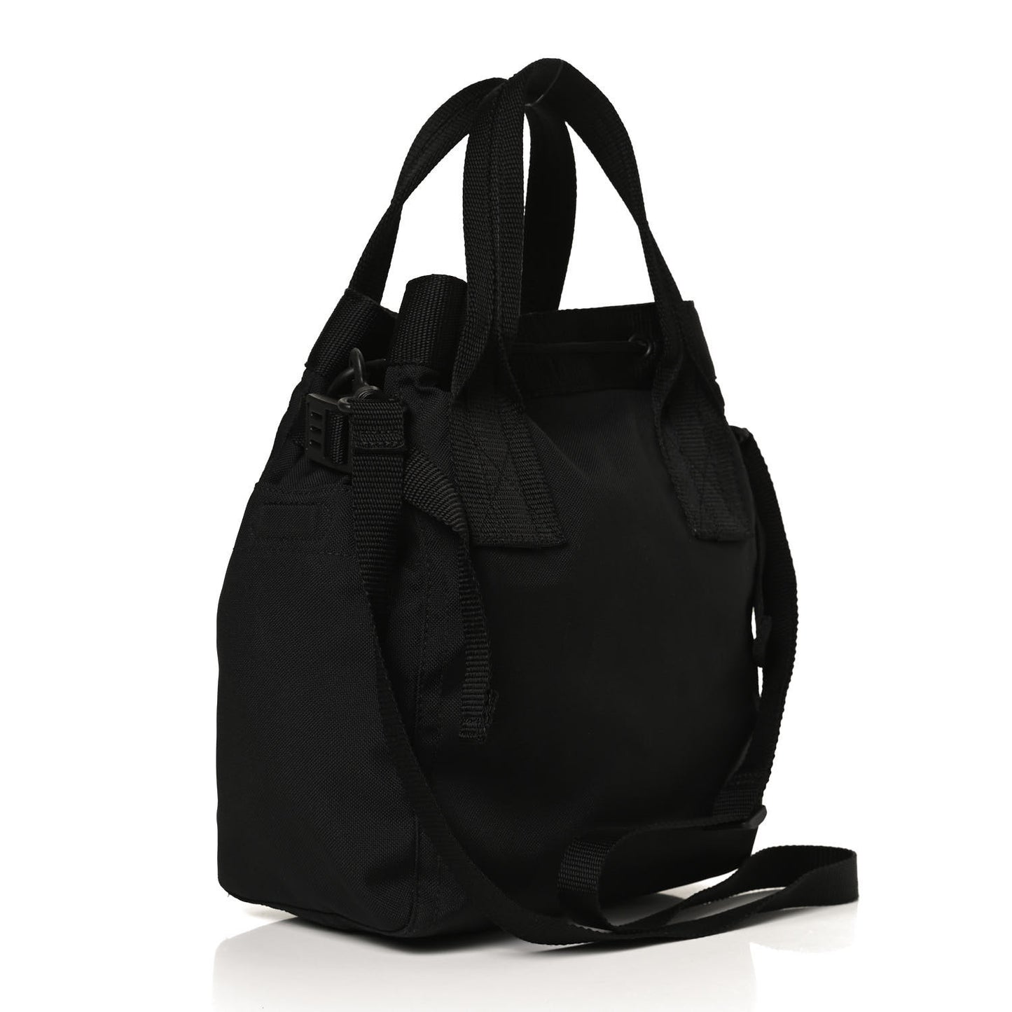 Nylon Small Army Tote Bag Black