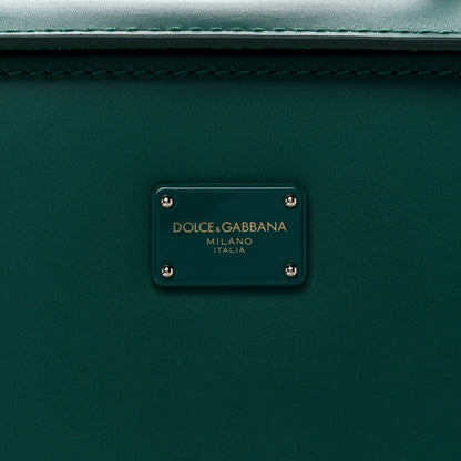 Dolce & Gabbana Calfskin Small Sicily 62 Green 5 of 14