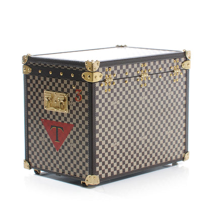 Louis Vuitton Damier 1895 Ladies Hat Trunk Mini Malle Chapeaux Jewelry Box VIP 2 of 6