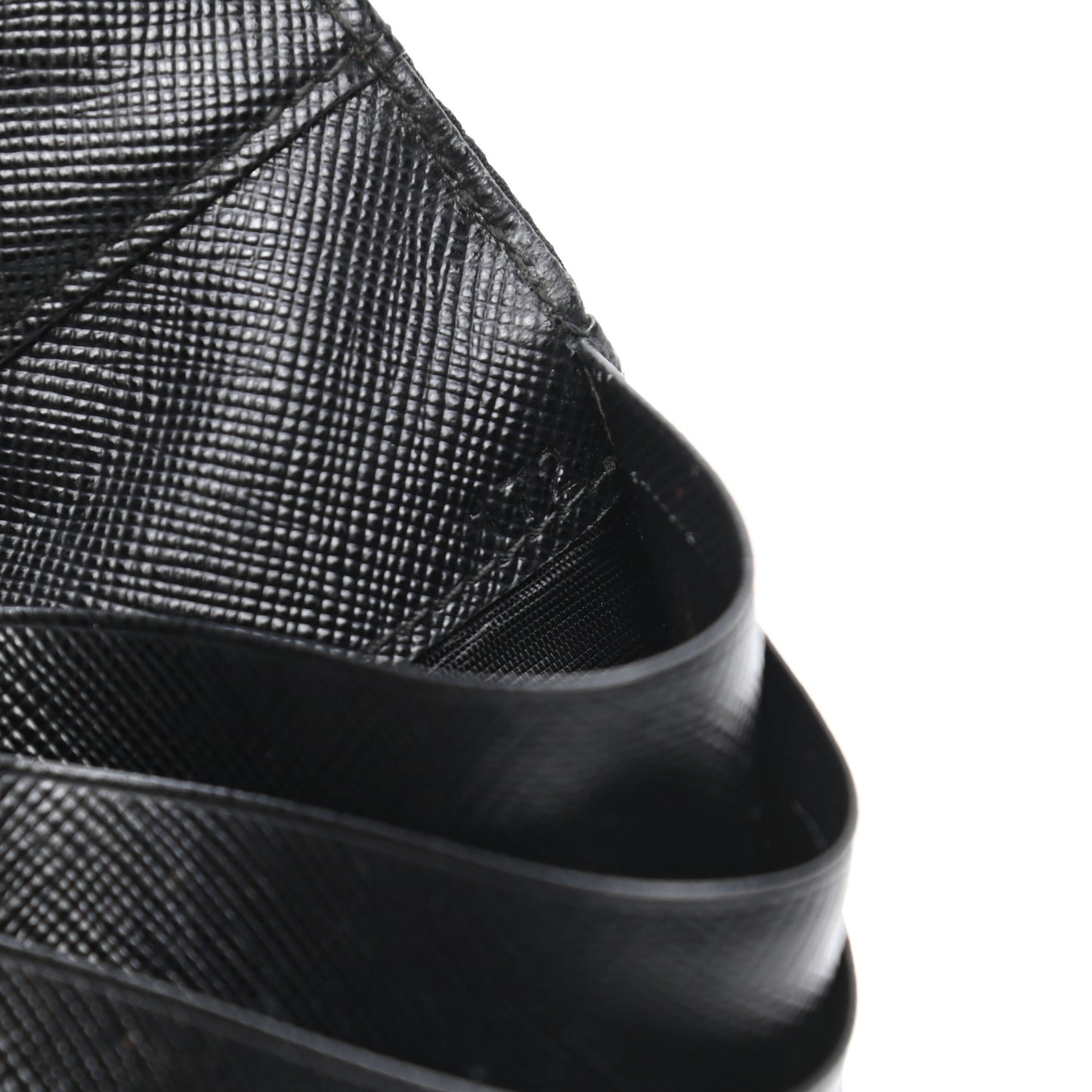 Tessuto Nylon French Wallet Black