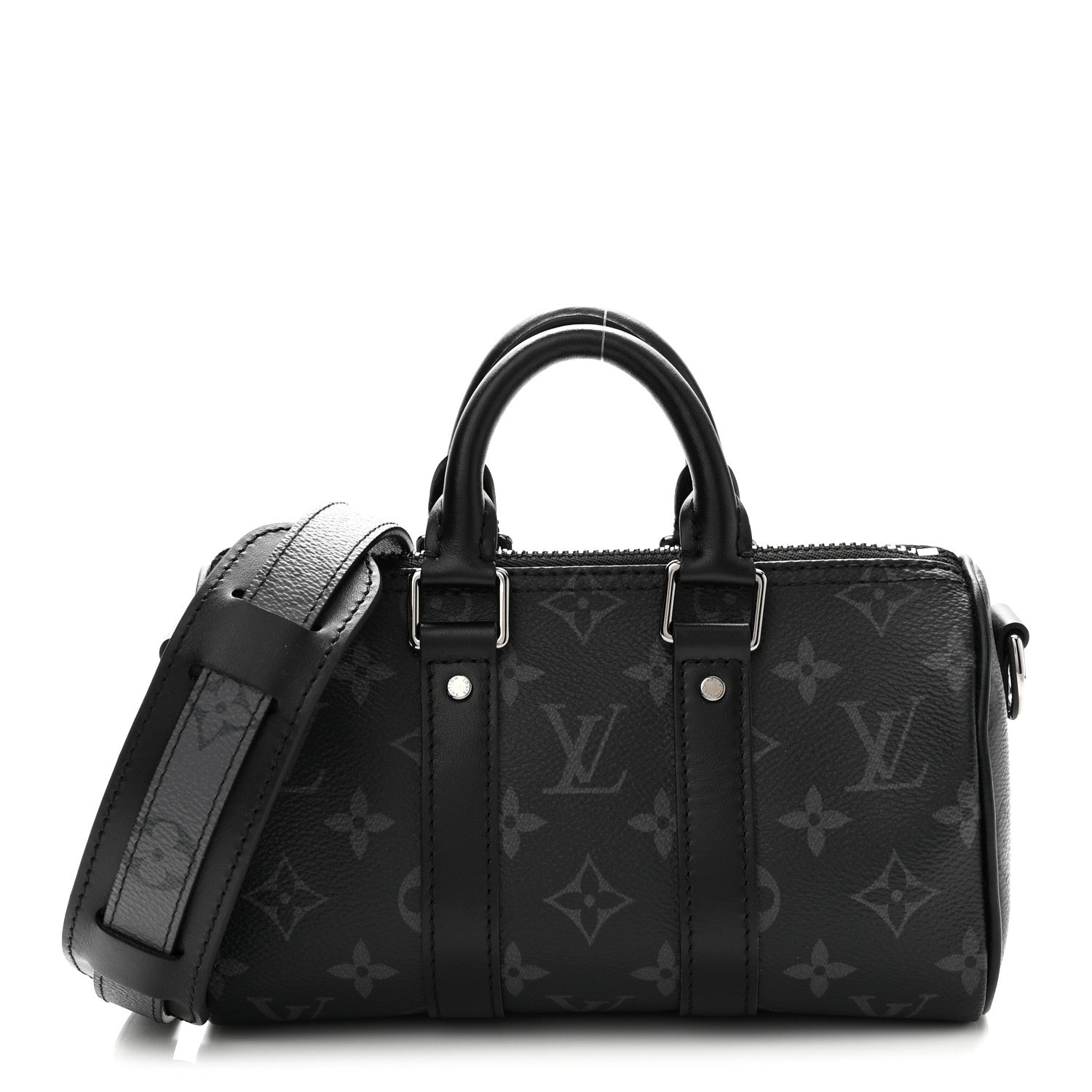 Louis Vuitton Reverse Monogram Eclipse Keepall XS Black 1 of 10