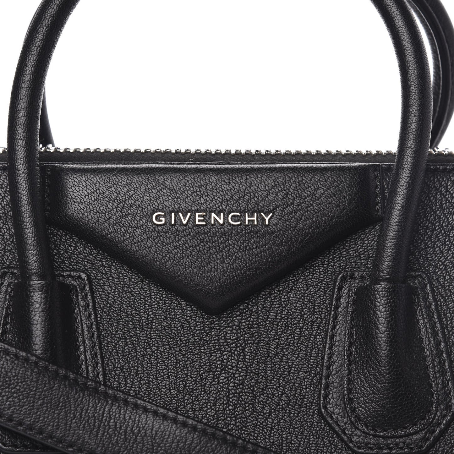 Sugar Goatskin Small Antigona Black