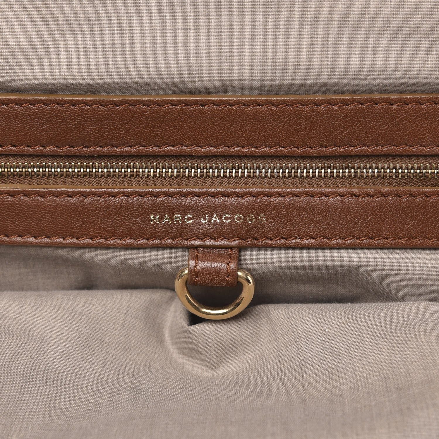 Marc Jacobs Calfskin Quilted Stam Brown 6 of 18