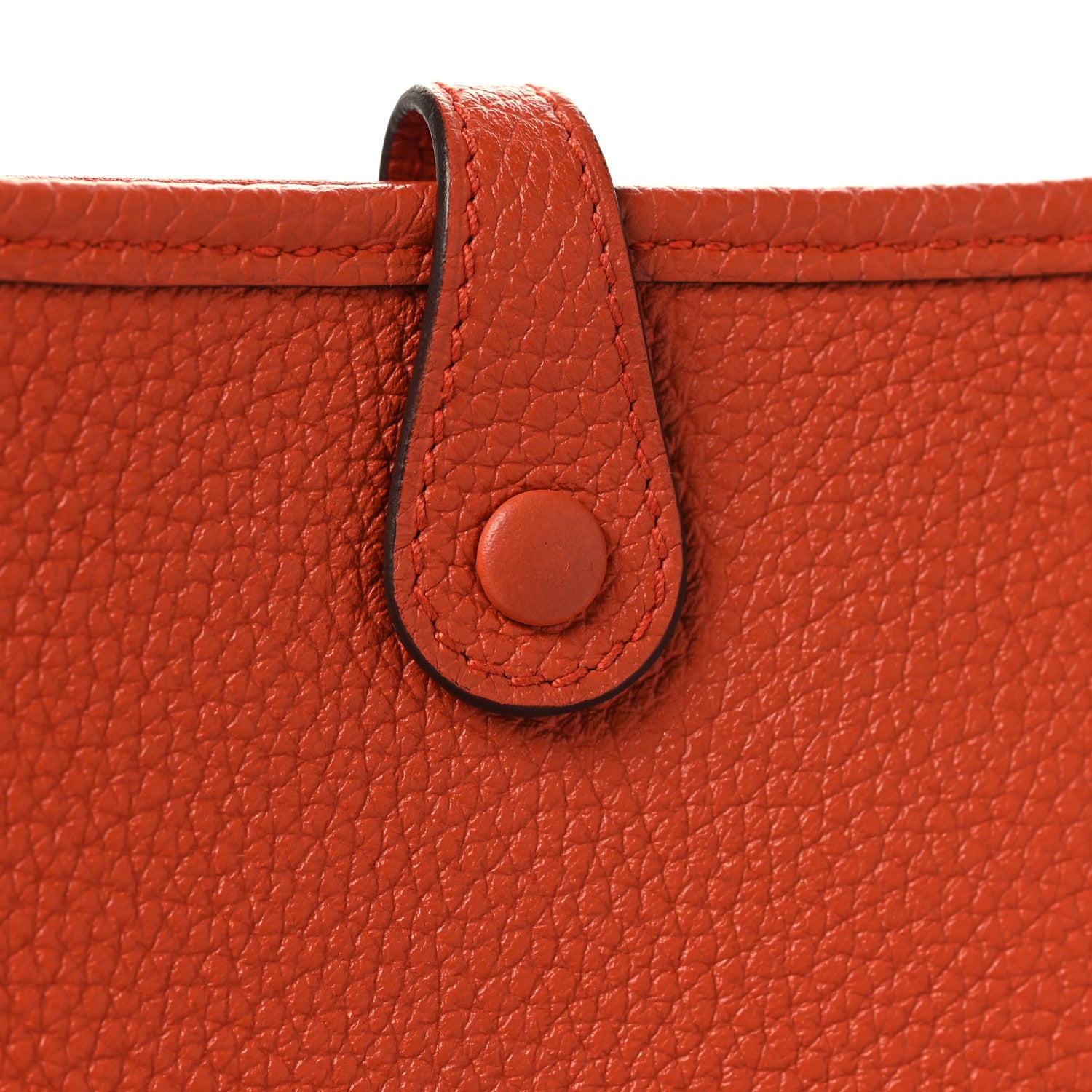 Hermes Taurillon Clemence Amazone Evelyne Terre Battue Cuivre 11 of 12