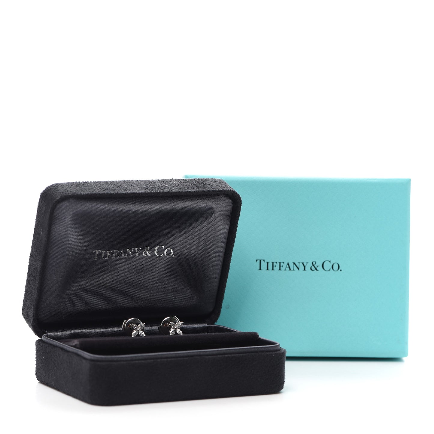 Platinum Diamond .19ct Mini Victoria Earrings