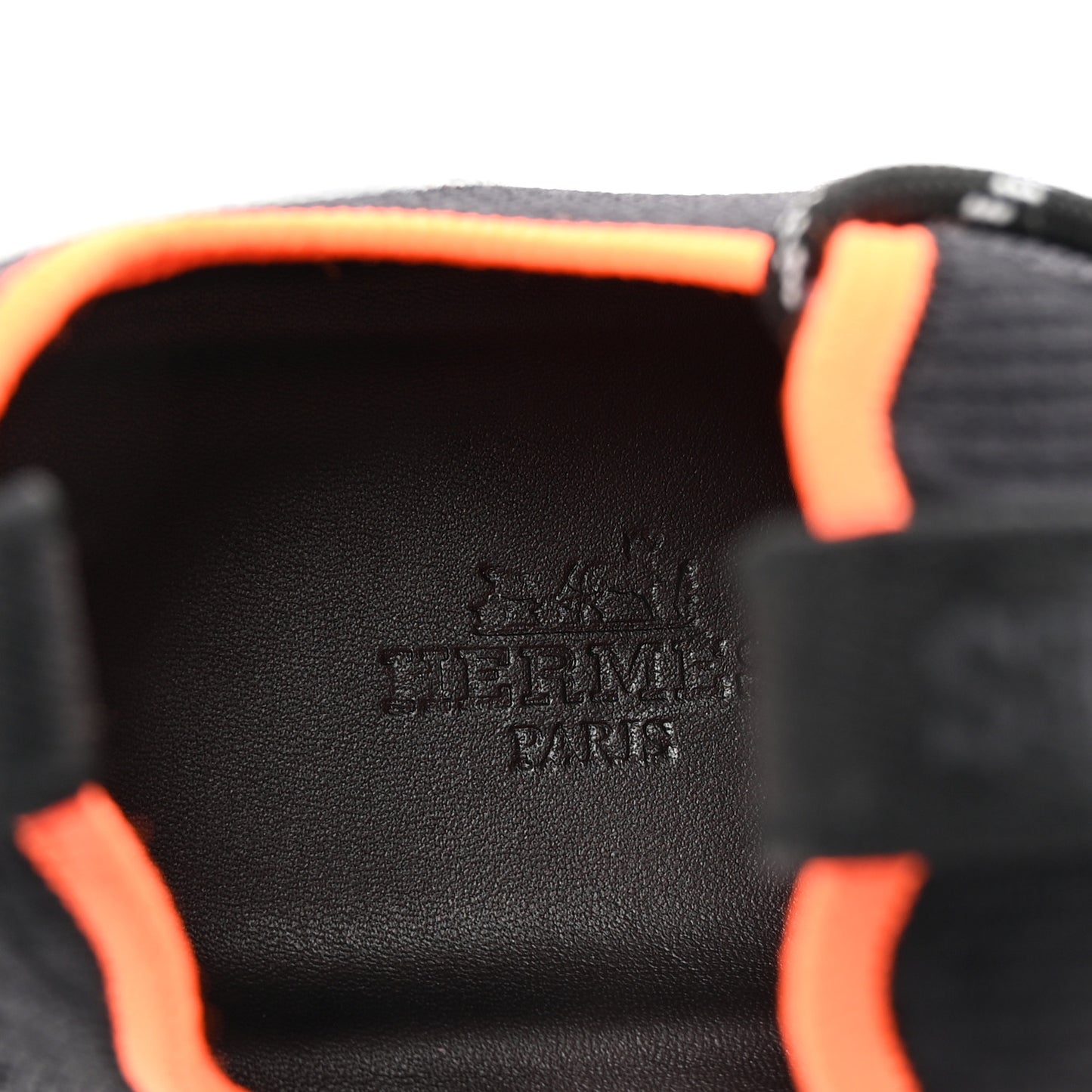 Technical Canvas Calfskin Womens Duel Sneakers 36.5 White Black