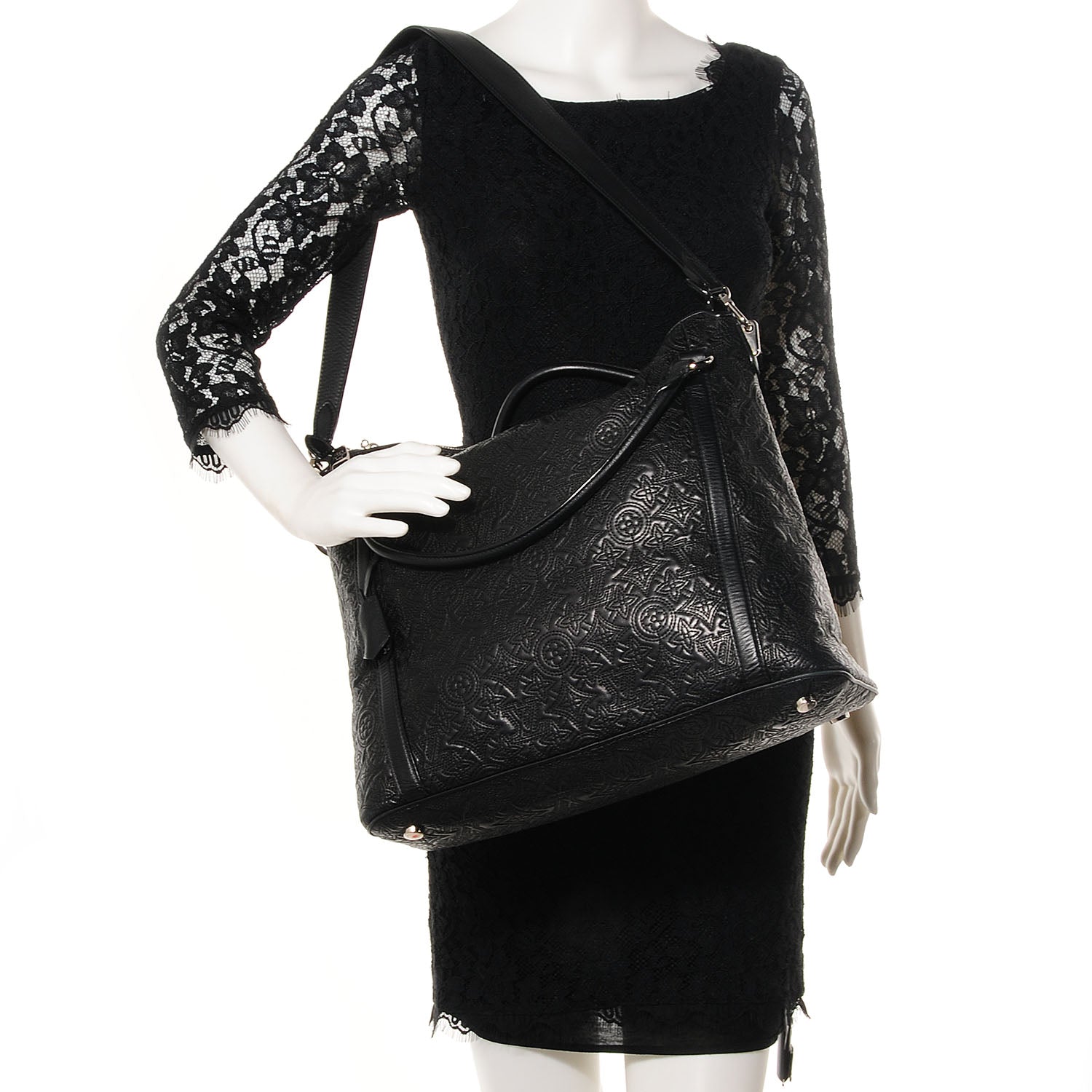 Louis Vuitton Monogram Antheia IXIA MM Black 2 of 7