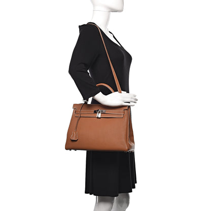 Hermes Togo Kelly Retourne 32 Gold 2 of 40