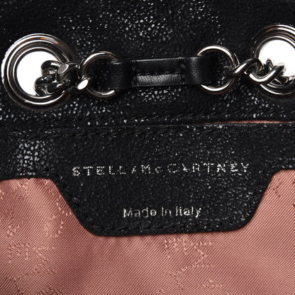 Stella McCartney Shaggy Deer Mini Falabella Backpack Black 6 of 8