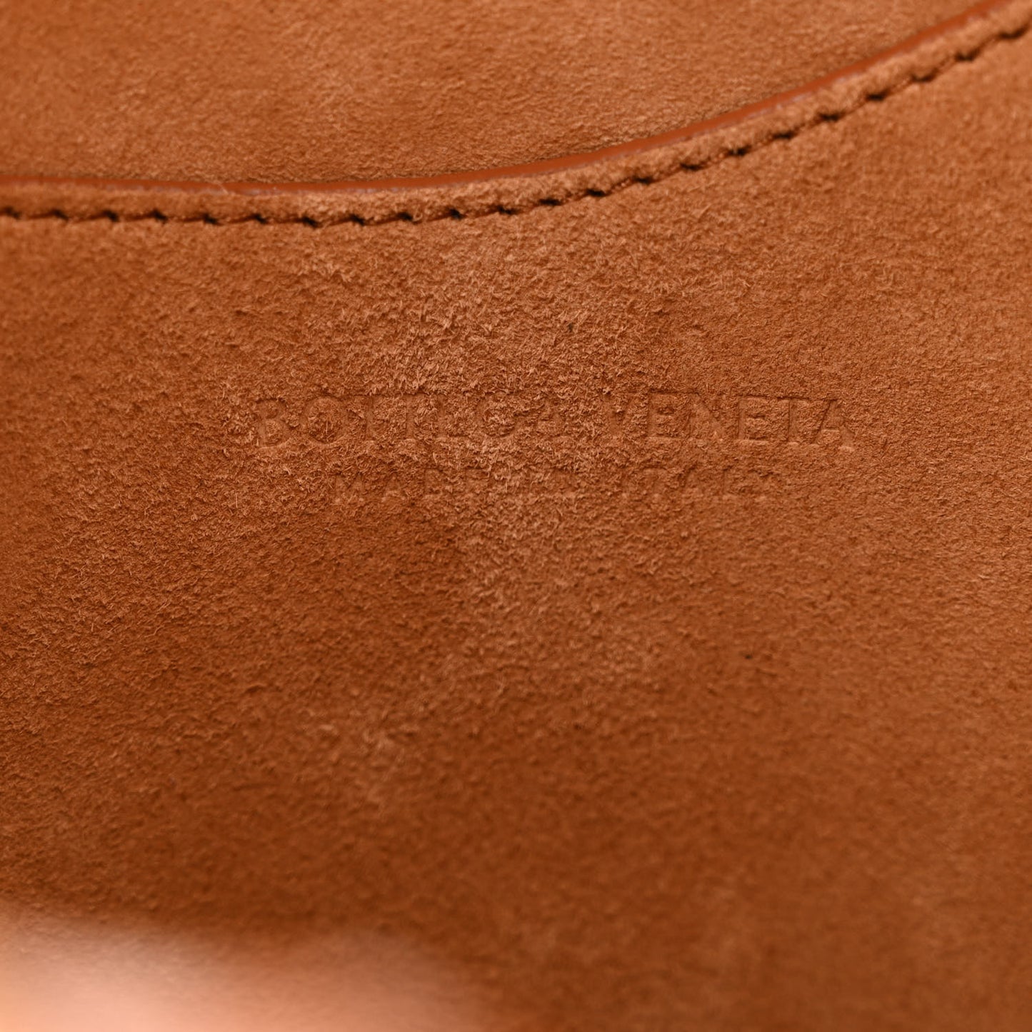 Nappa Intrecciato Small Drop Shoulder Bag Wood