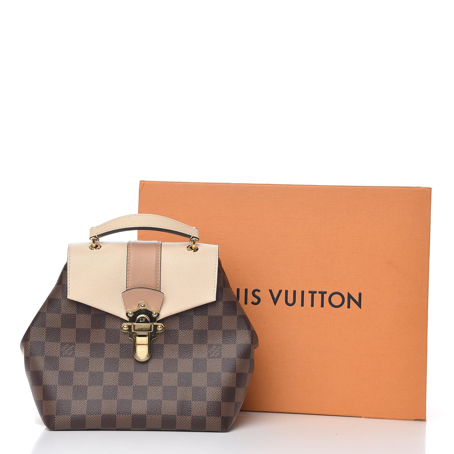 Louis Vuitton Damier Ebene Clapton Backpack Creme 10 of 10