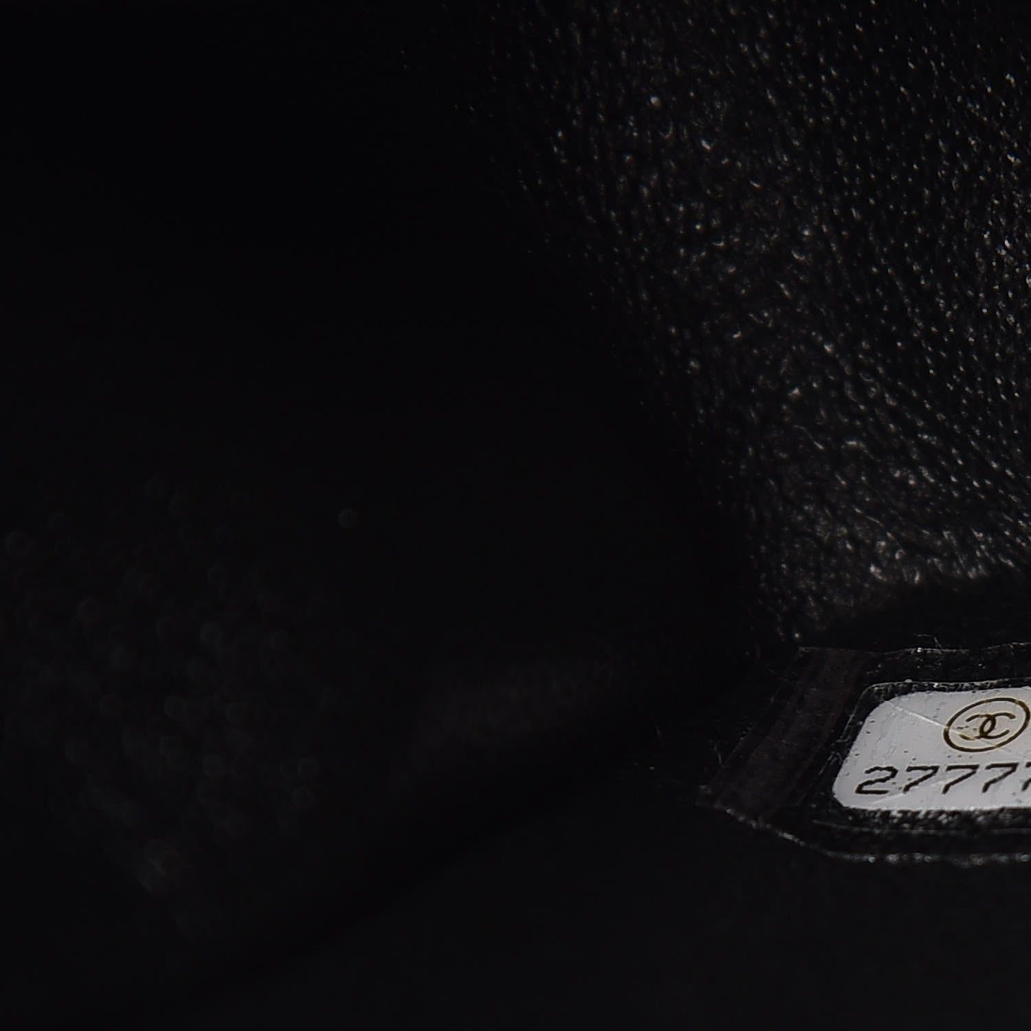 Chanel Lambskin Quilted Mini Rectangular Flap Black 7 of 10