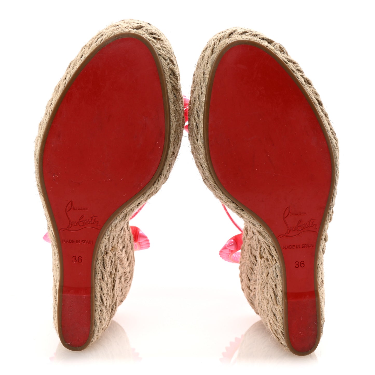 Patent Mafaldina 120 Wedge Sandals 36 Pink