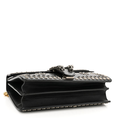 Gucci Calfskin Studded Small Dionysus Shoulder Bag Black 4 of 10