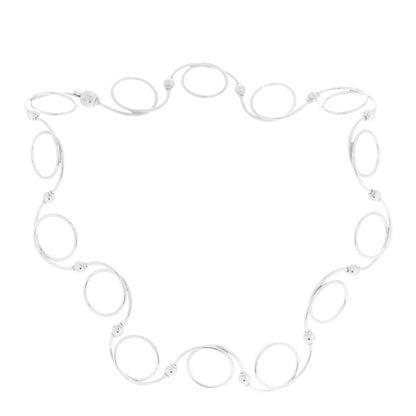 Tiffany Sterling Silver Swirl Twirl Necklace 1 of 3