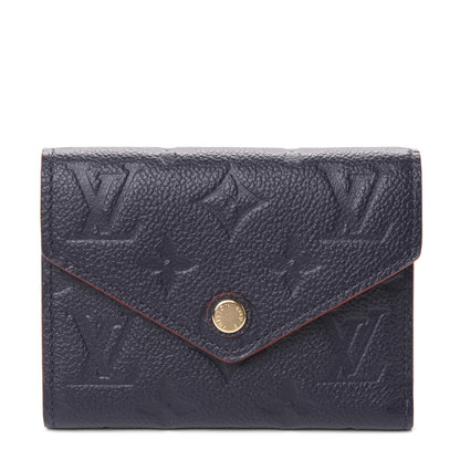 Louis Vuitton Empreinte Victorine Wallet Marine Rouge 1 of 7