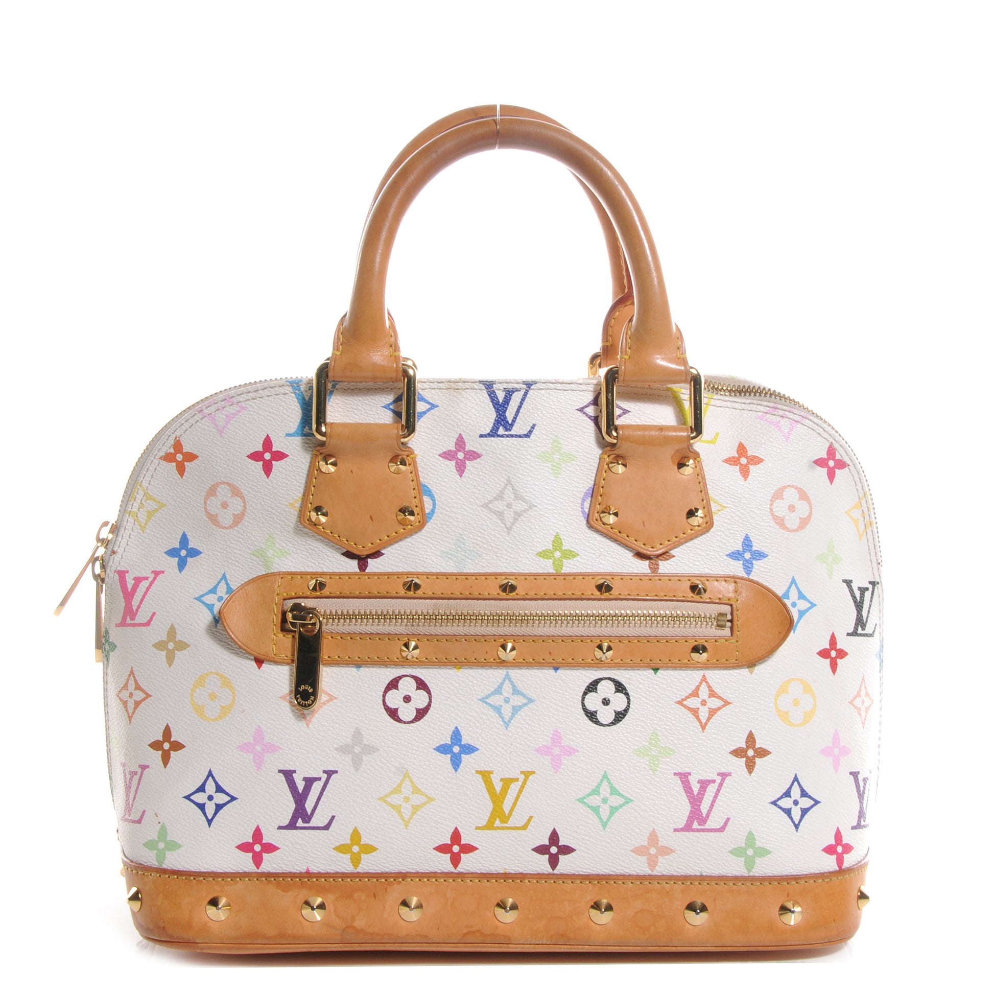 Louis Vuitton Monogram Multicolor Alma White 1 of 8